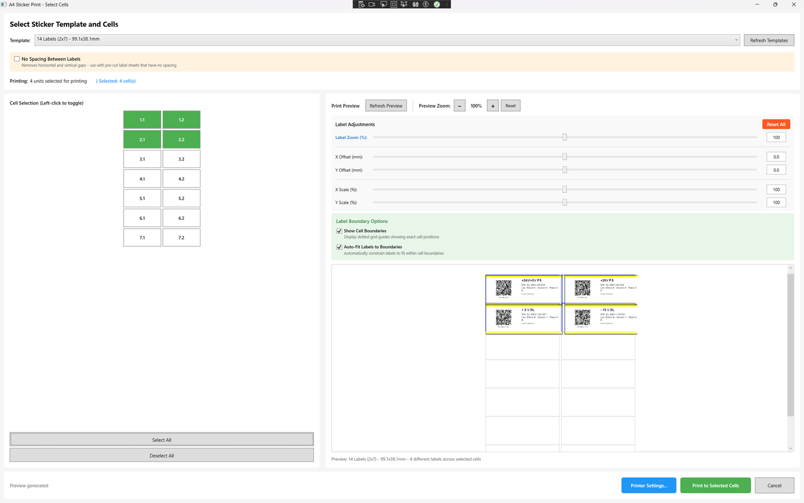 Batch check-out dialog with barcode scanner input